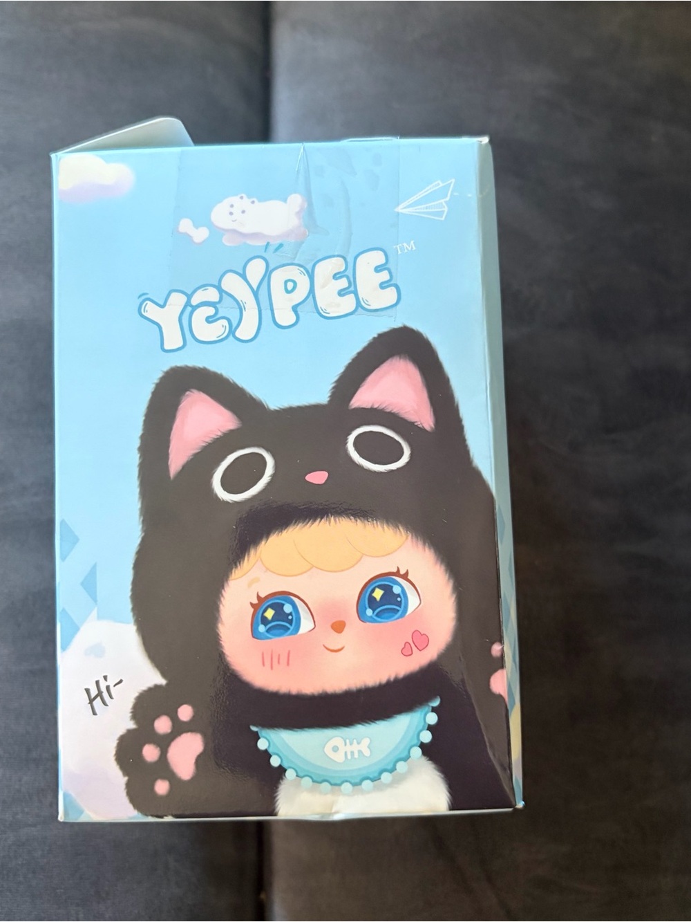 Cat Costume Plush Toy - Black
